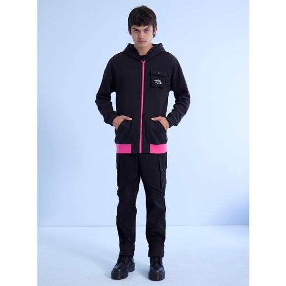 Official Netflix Squid Games Show Black Square Guard Hoodie M, L, XL, 3XL - Picture 2 of 4